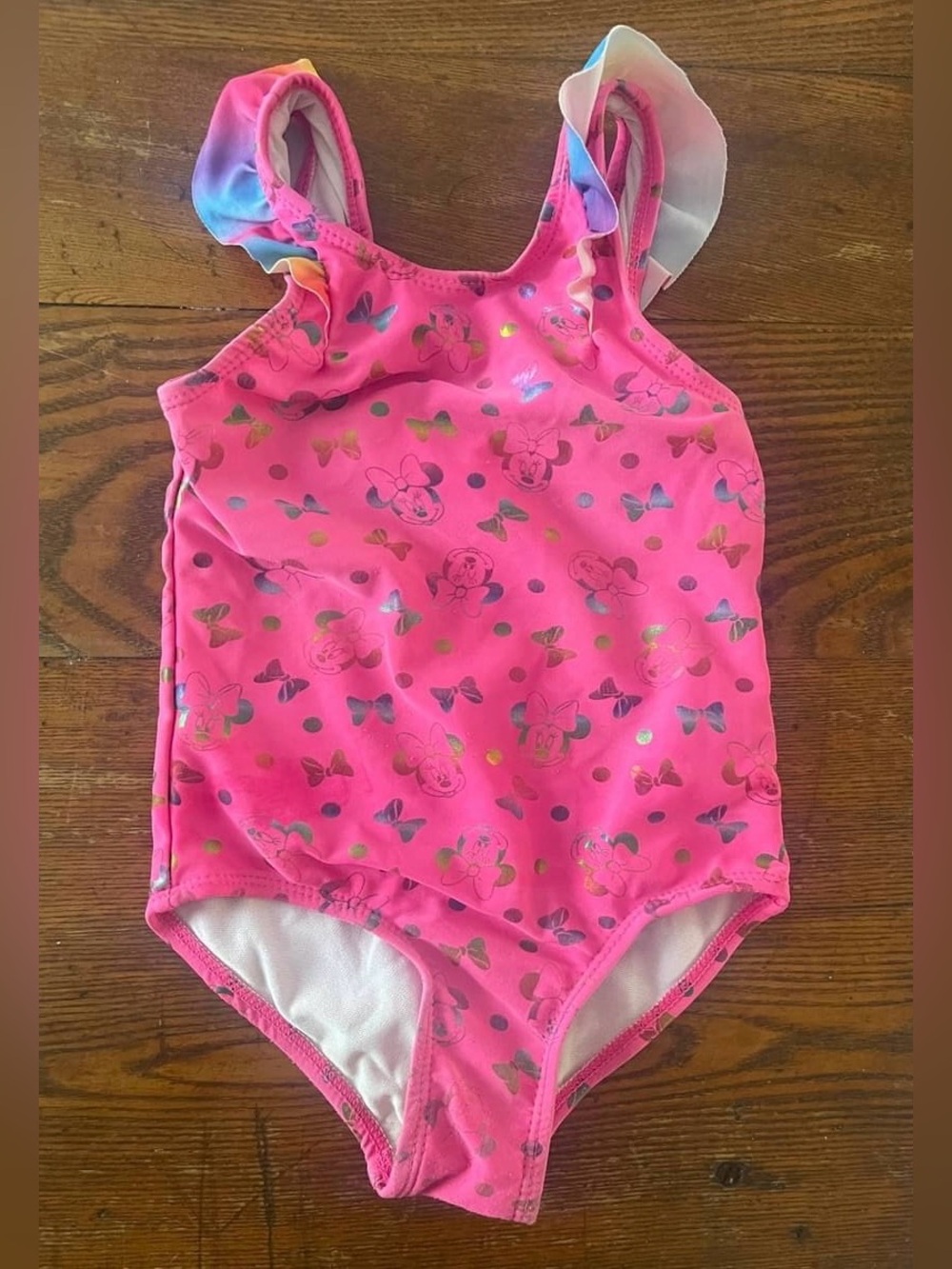 Disney Toddler Minnie Mouse One Piece Swimsuit 3T